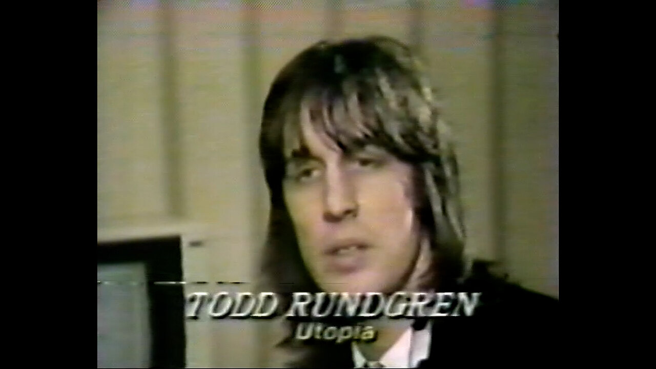 November 1982 - Preview of Todd Rundgren & Utopia Cable Concert on 'Entertainment Tonight'