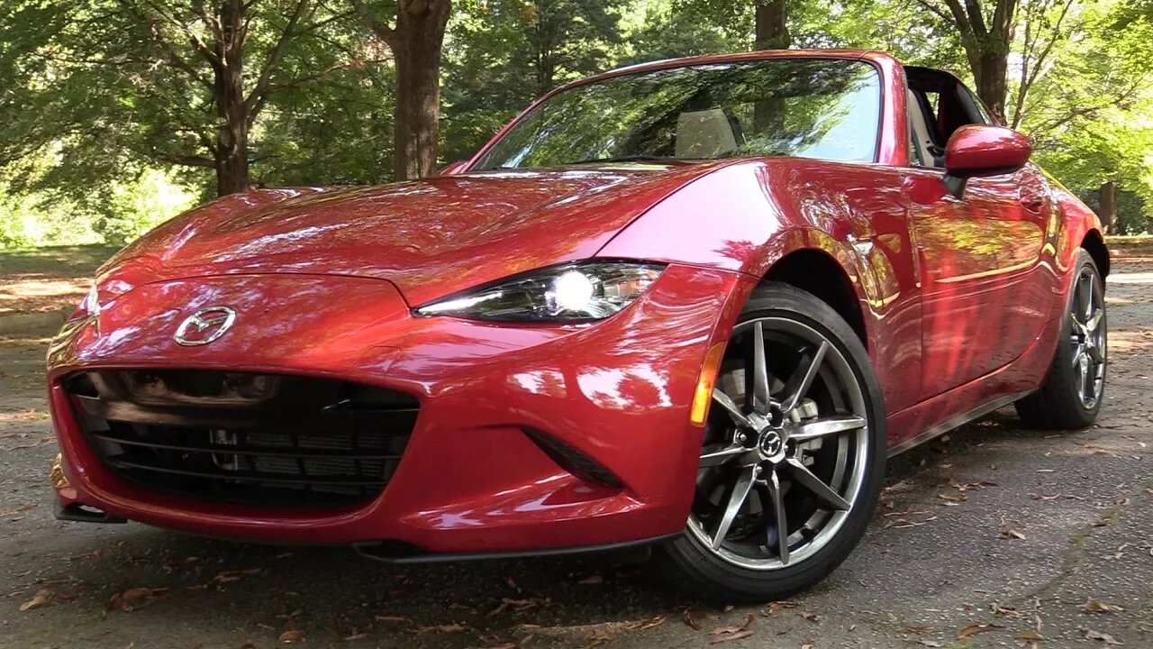 2017 Mazda MX-5 RF: Start Up, Test Drive & In Depth Review