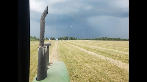 Rained out for the 3rd Time in a drought!? | Baling on Josh's Farm