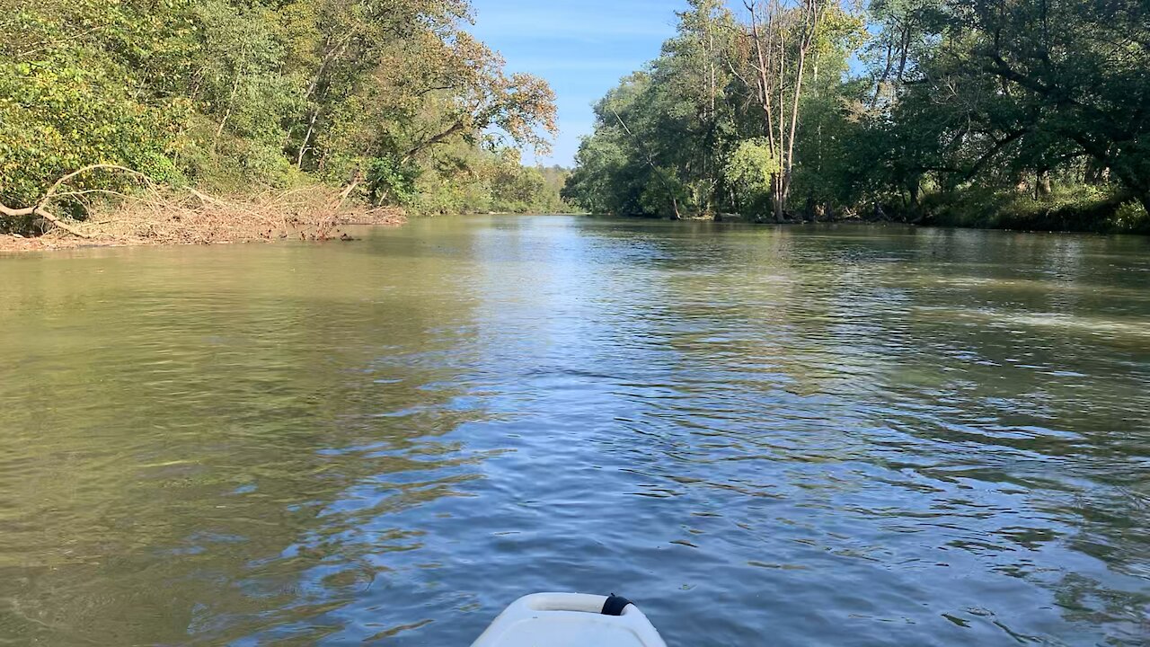 Floating Elkhorn Creek in Franklin County KY
