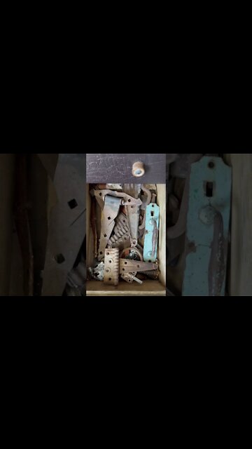 Can you ever have too Many Rusty Hinges? Trash to Treasure