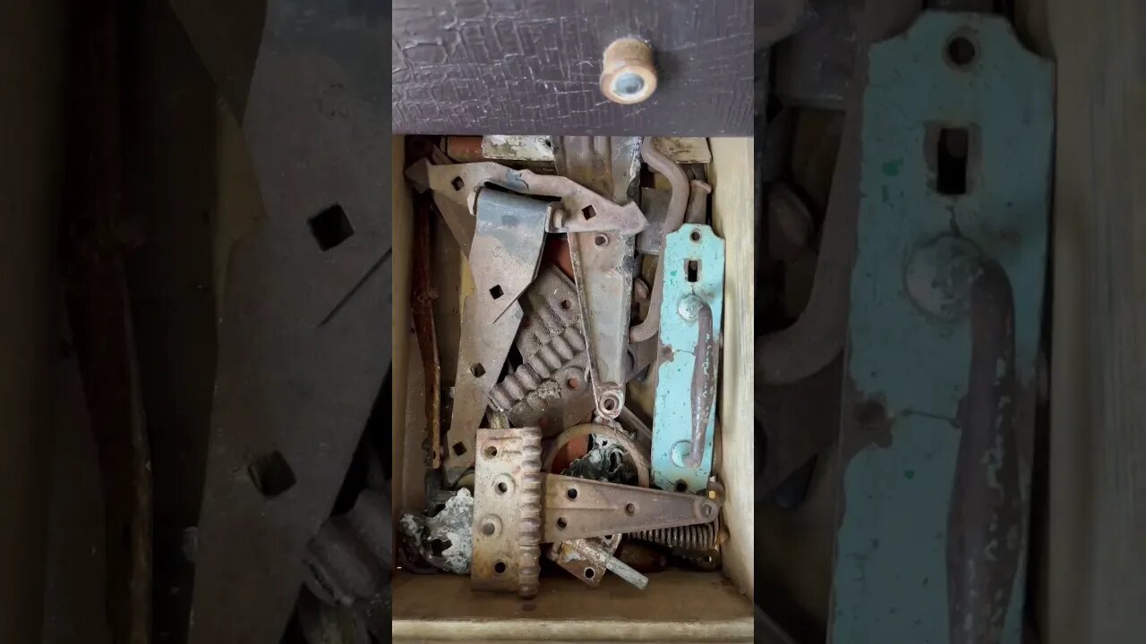 Can you ever have too Many Rusty Hinges? Trash to Treasure