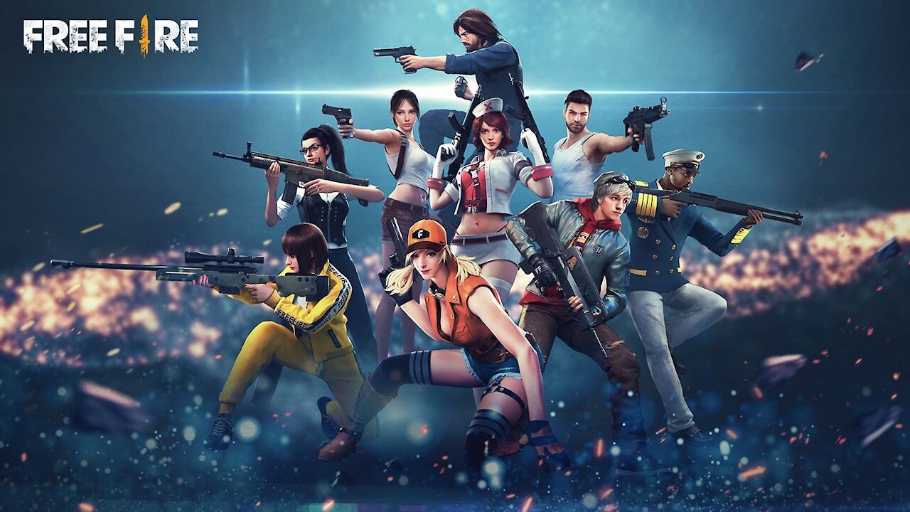 My free fire mobile account callection..emote pet gun dress