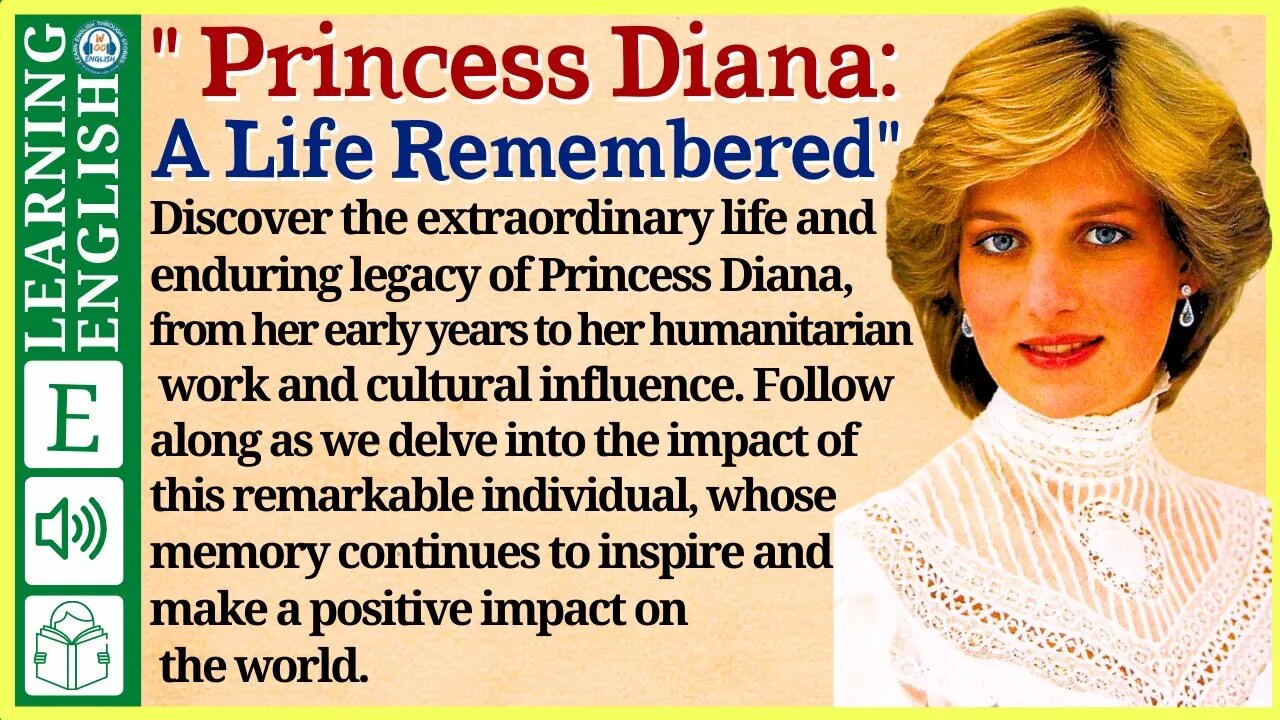 English story for listeningšPrincess Diana: A Life Remembered ( Graded Reader Level 3 ) |WooEnglish