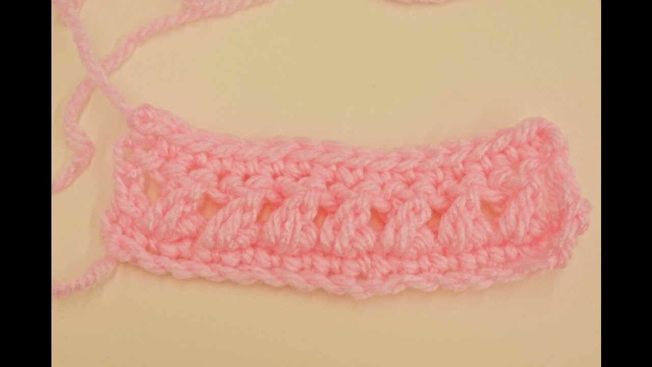 How to Crochet the Criss-Cross (X) Stitch