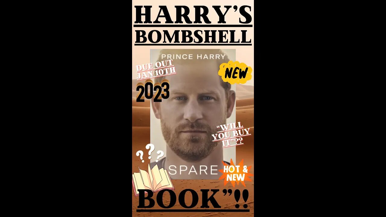 🔎 ‘PRINCE HARRY’S’ BOMBSHELL AUTOBIOGRAPHY!! “WILL IT FORCE KING CHARLES TO COMMENT”?? 💣💣💣