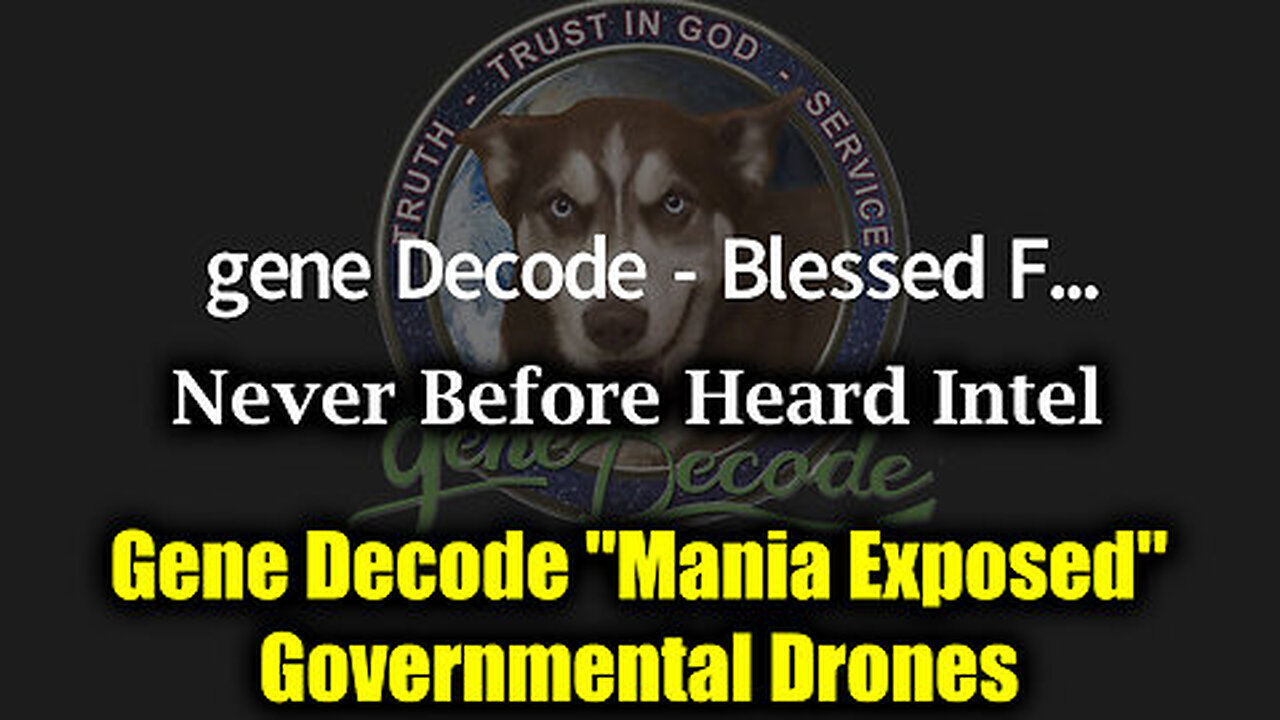 Gene Decode 'Mania Exposed' - Governmental Drones