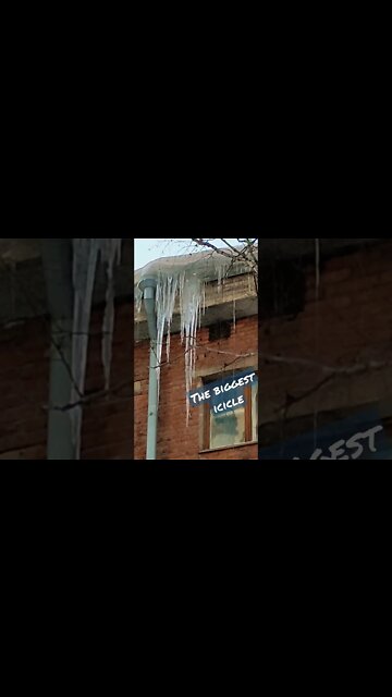 Siberia has the biggest icicles