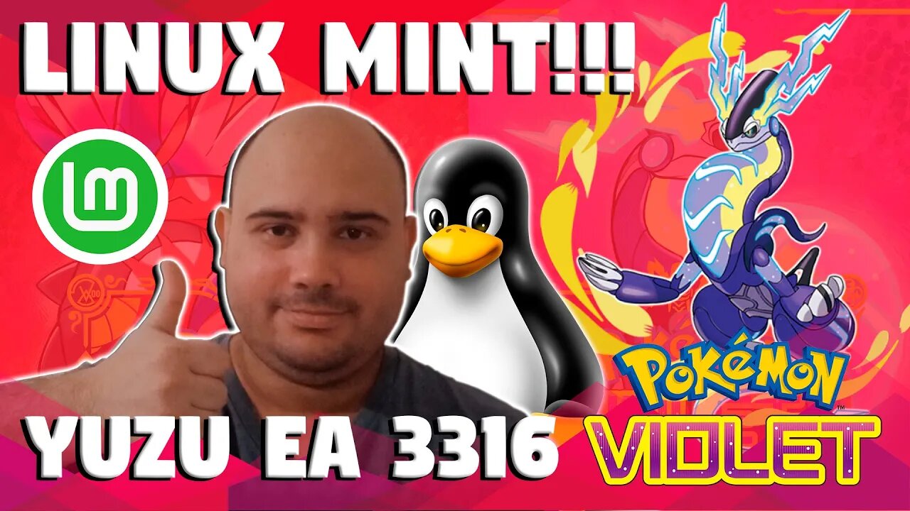 LINUX MINT: POKÉMON VIOLET YUZU EA 3316 RTX 2060 Super + Ryzen 5 3600