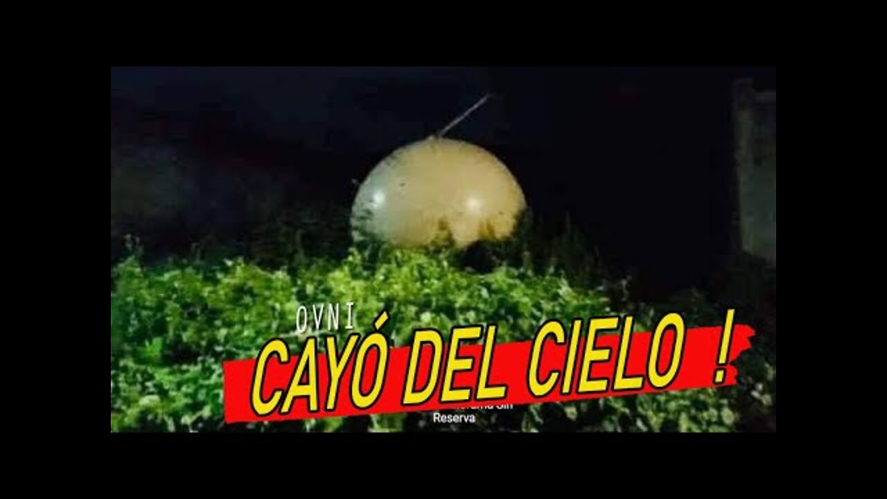 UFO FALLS FROM THE SKY IN VERACRUZ Mexico / Oxlack