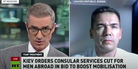 Ukrainan mobilisaatio: "Modernia orjuutta" - Janus Putkonen, RT News, 26.4.2024