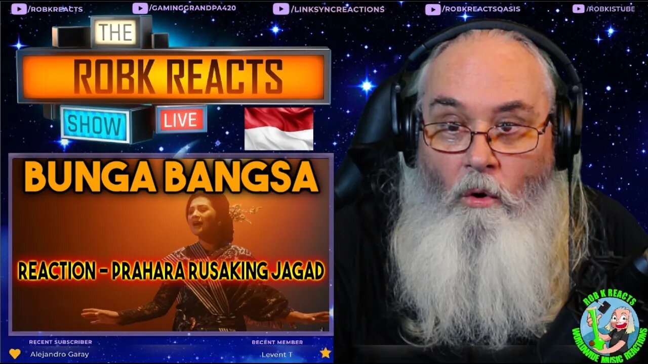 BUNGA BANGSA Reaction - PRAHARA RUSAKING JAGAD - First Time Hearing - Requested