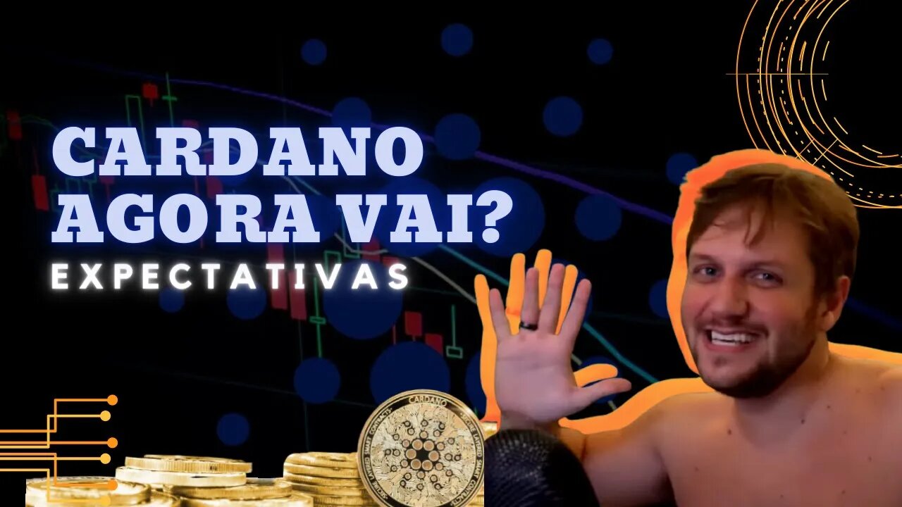 ADA ROMPE MÉDIA DE 8 SEMANAL? | EXPECTATIVA ALTA SUNDAESWAP CARDANO DEX - AUGUSTO BACKES