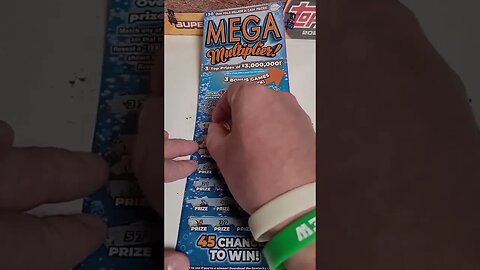 Winning MONEY Bag Lottery Ticket Scratch Off!