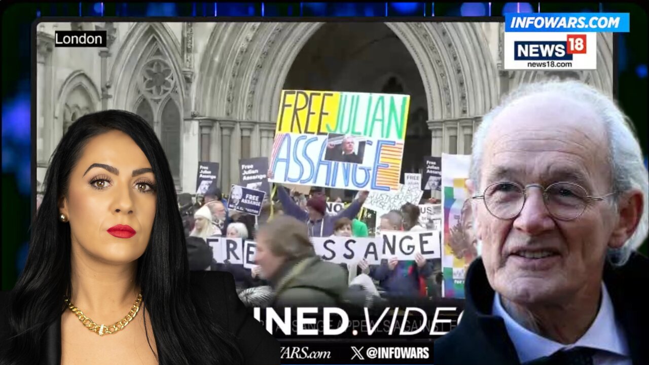 Father of Julian Assange, John Shipton & Maria Zeee on Infowars: Free Assange Now!