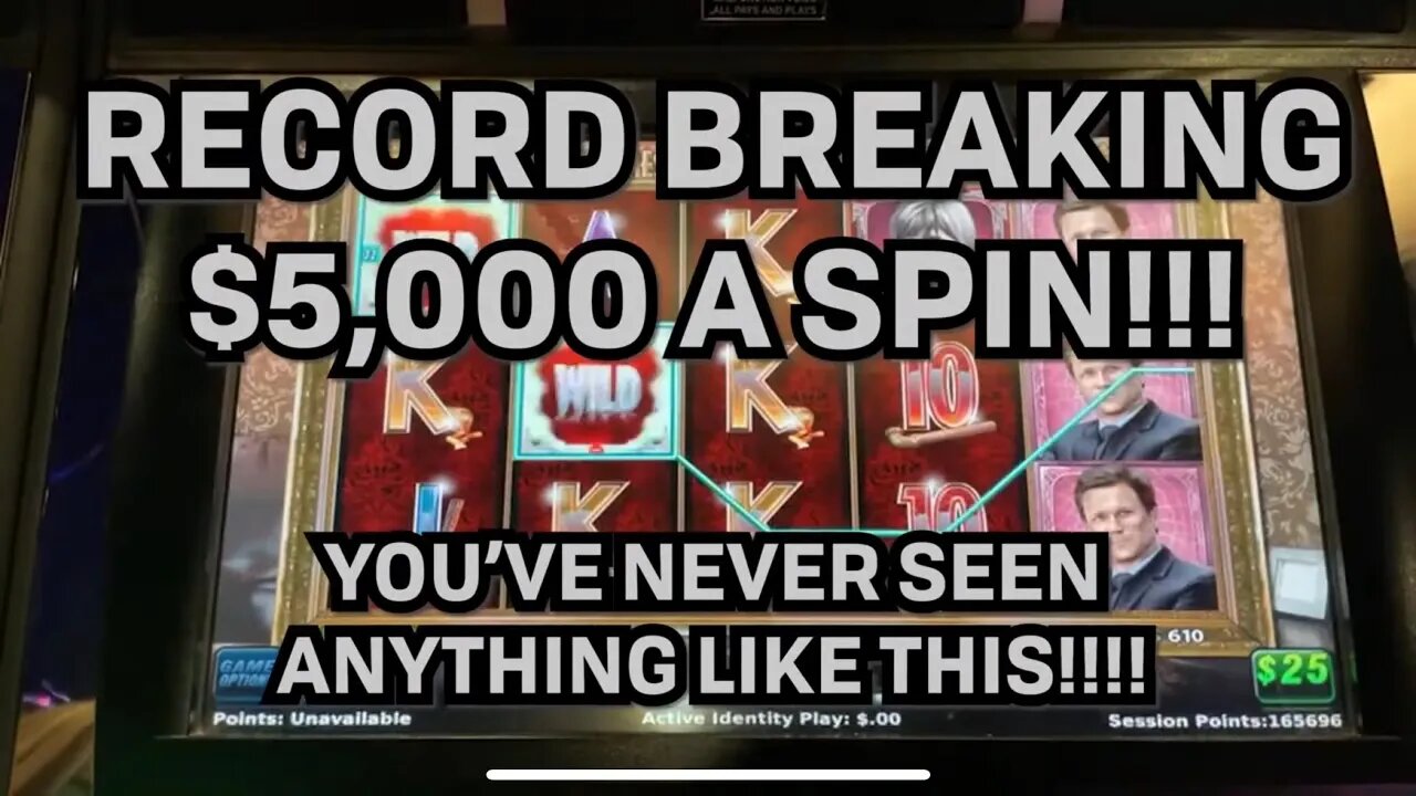 $5,000 SPINS! ✦ MUST SEE HIGH LIMIT SLOTS (OVER 15 JACKPOTS)