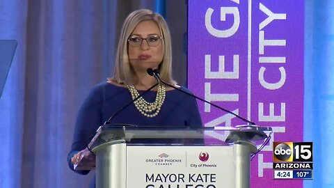 Phoenix Mayor Kate Gallego delivers her State of the City address