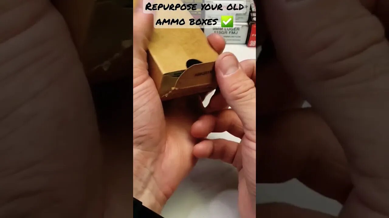 ✅DIY Ammo Boxes - Repurposing Empty Containers From The Shooting Range👍
