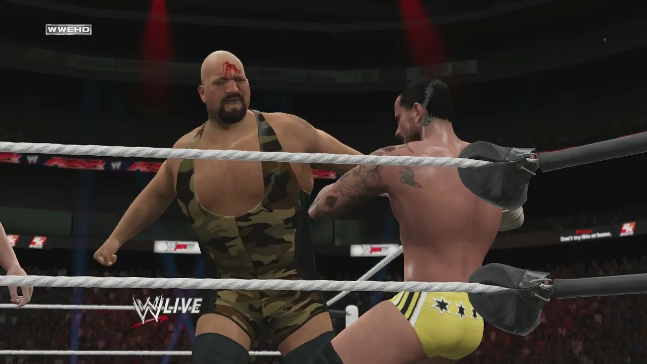 85 WWE Champion CM Punk VS The Big Show