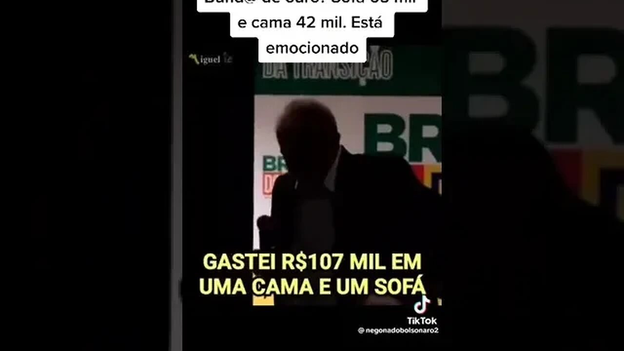 A EMOÇÃO DE QUEM VIVE NO LUXO ÀS CUSTAS DOS OUTROS.