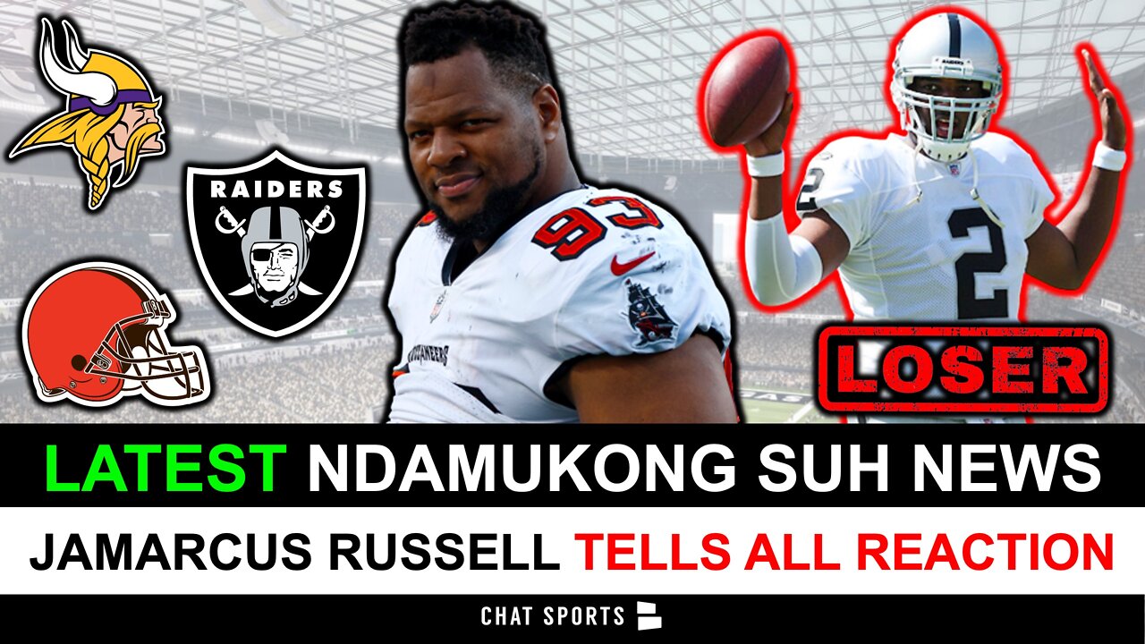 JaMarcus Russell ROASTED after interview discussing the Raiders