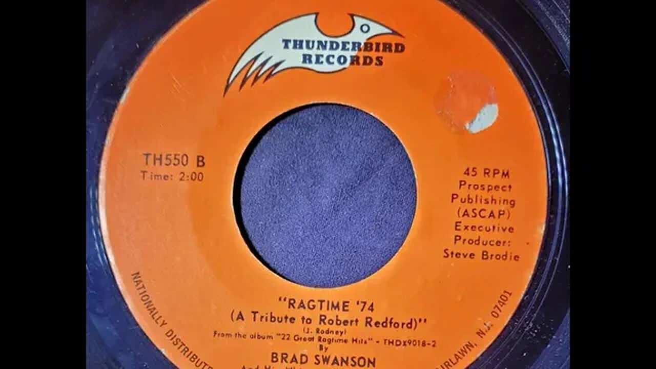 Brad Swanson and His Whispering Organ Sound – Ragtime '74 (A Tribute to Robert Redford)