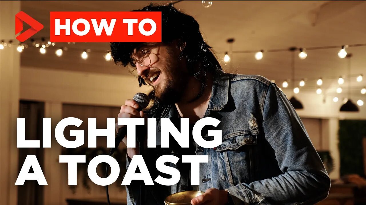 How to Light a Wedding Toast