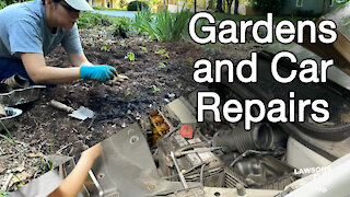 We Start a Garden and I SERIOUSLY break the car!