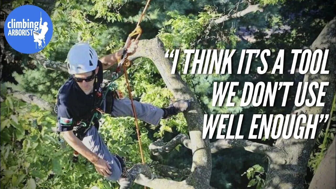 World class tree climber Jeff Inman on filming your own climbing to improve techniques