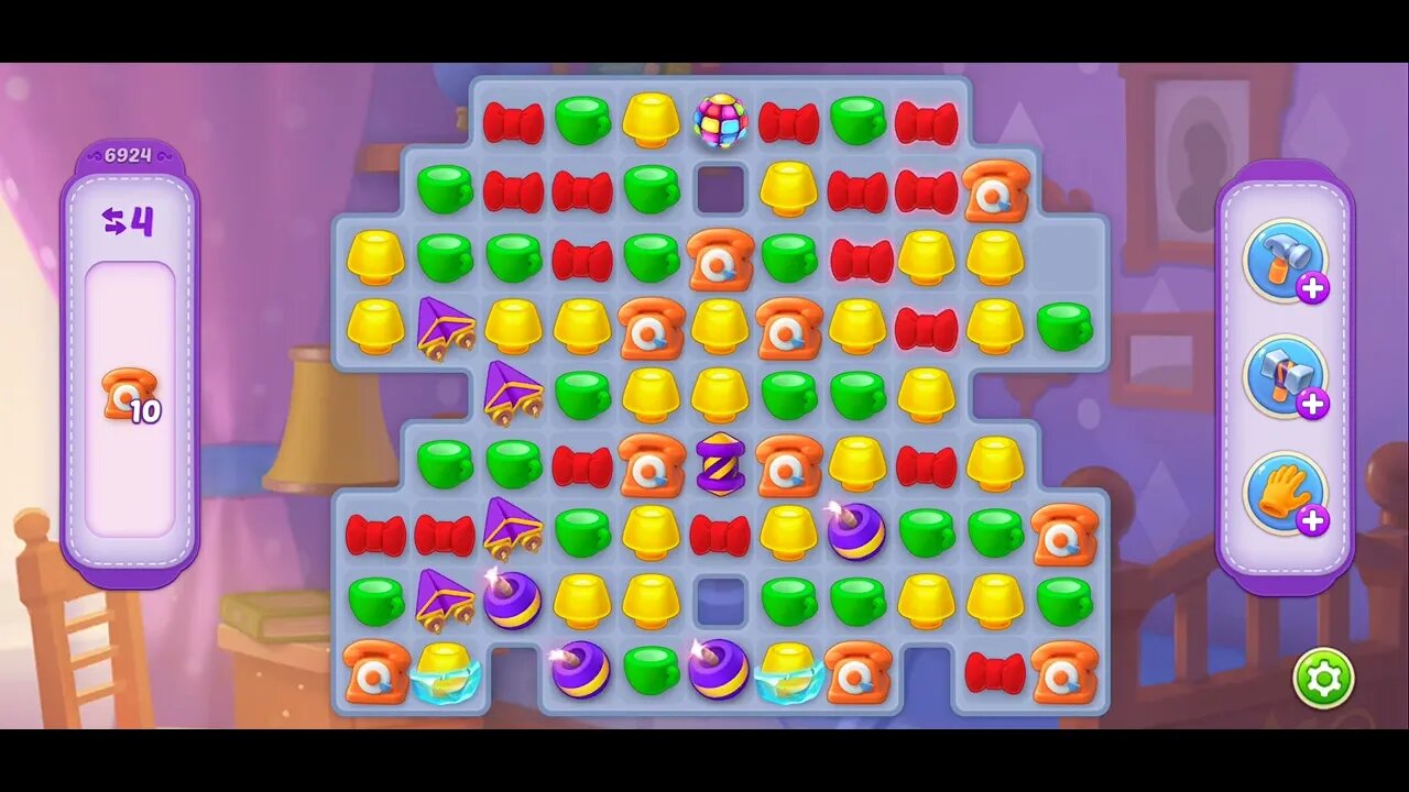 Playrix Homescapes Gameplay Walkthrough Level 6924