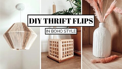 DIY BOHO DECOR IDEAS - Air Dry Clay Arch Decoration & Paper Palm Leaves