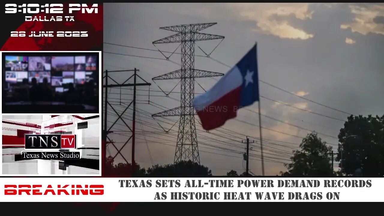 Texas sets all-time power demand records as historic heat wave drags on