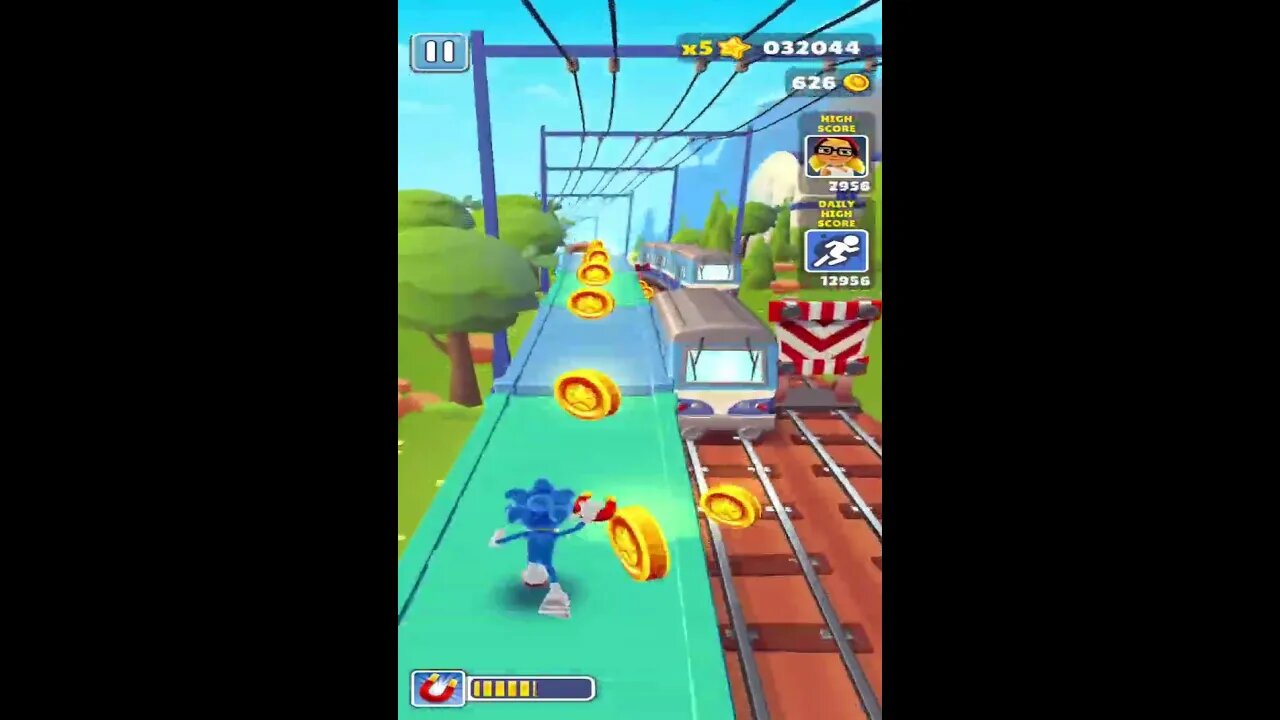 Subway Surfers I Sonic Blue #shorts #short #shortvideo