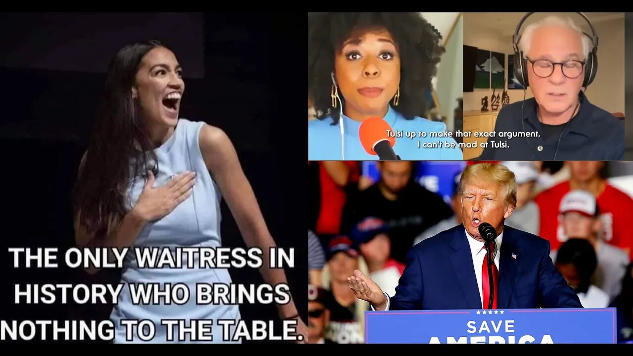 Briahna Joy Gray/Tulsi: DNC Are Warmongers, AOC Failure, GOP Prepares For Trump