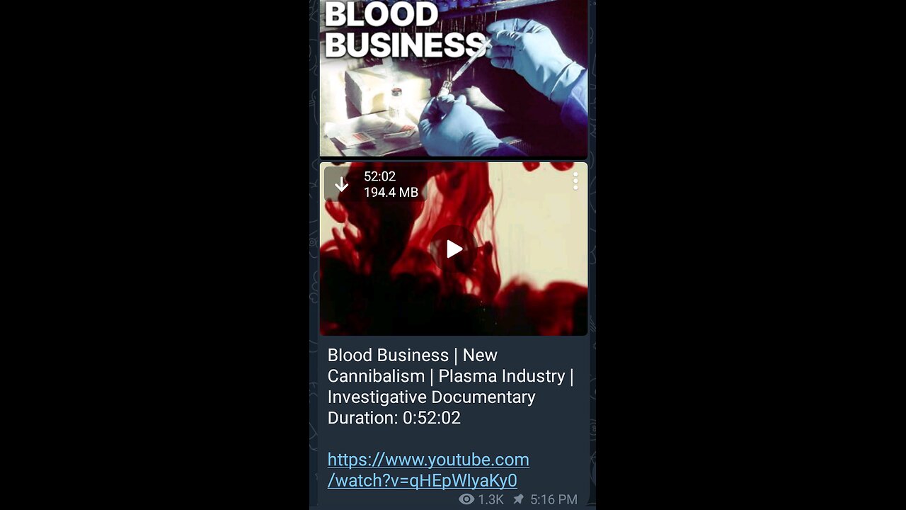 Documentary: Blood Donation Business