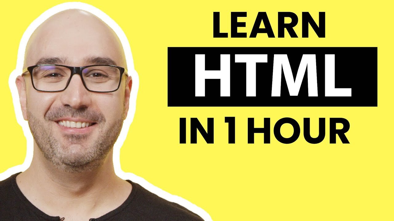 FREE HTML Tutorial For Beginners : HTML Crash Course