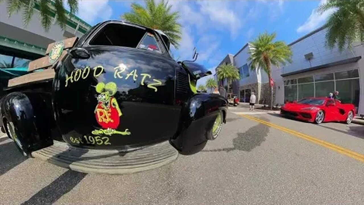 1952 Chevy Pickup - Promenade at Sunset Walk - Kissimmee, Florida #chevytrucks #insta360