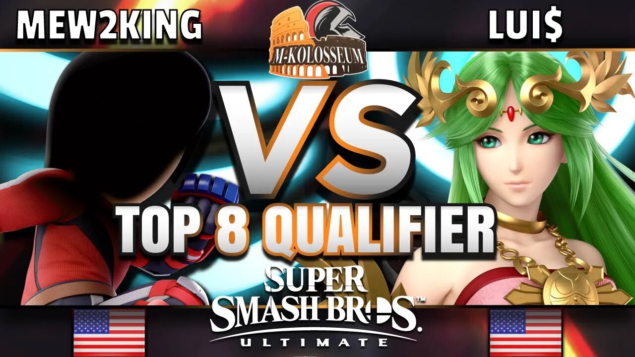 M-Koloseum 2 - Mew2King (Game & Watch/Mii Bralwer) vs Lui$ (Palutena) - Top 8 Qualifier