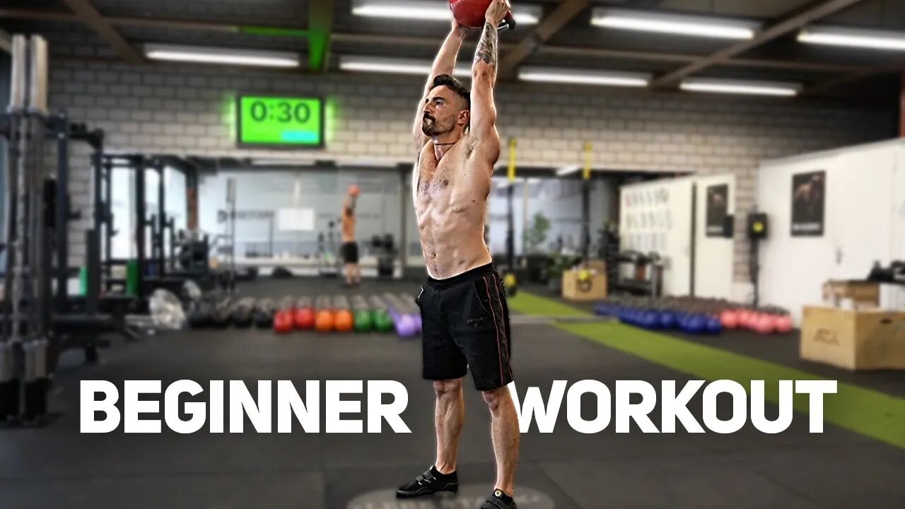 THIS Basic Beginner Kettlebell Workout Burns Fat & Builds Muscle FAST