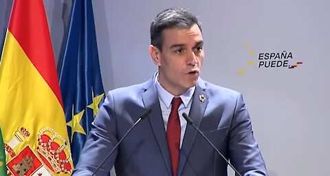 CUARTO DÍA DE PROTESTAS. El presidente español Pedro Sánchez justifica represión a manifestantes