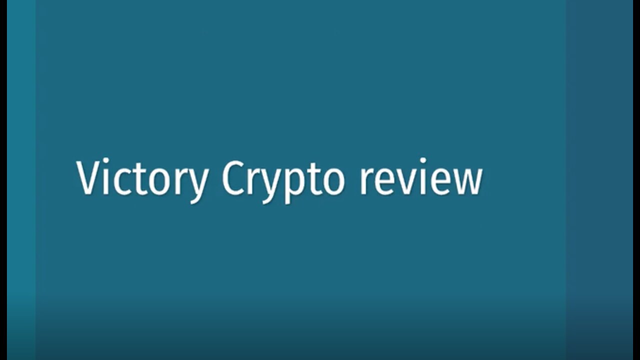 Make Money Online with Cryptocurrency 2022 - Victory Crypto Review