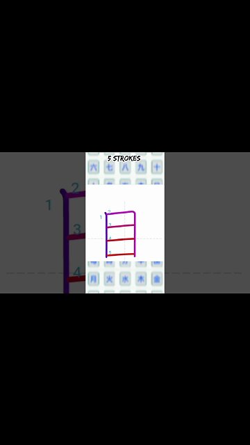 Japanese Kanji Alphabet Writing ✍️ Practice "目" N5 JLPT/NAT 👈👈