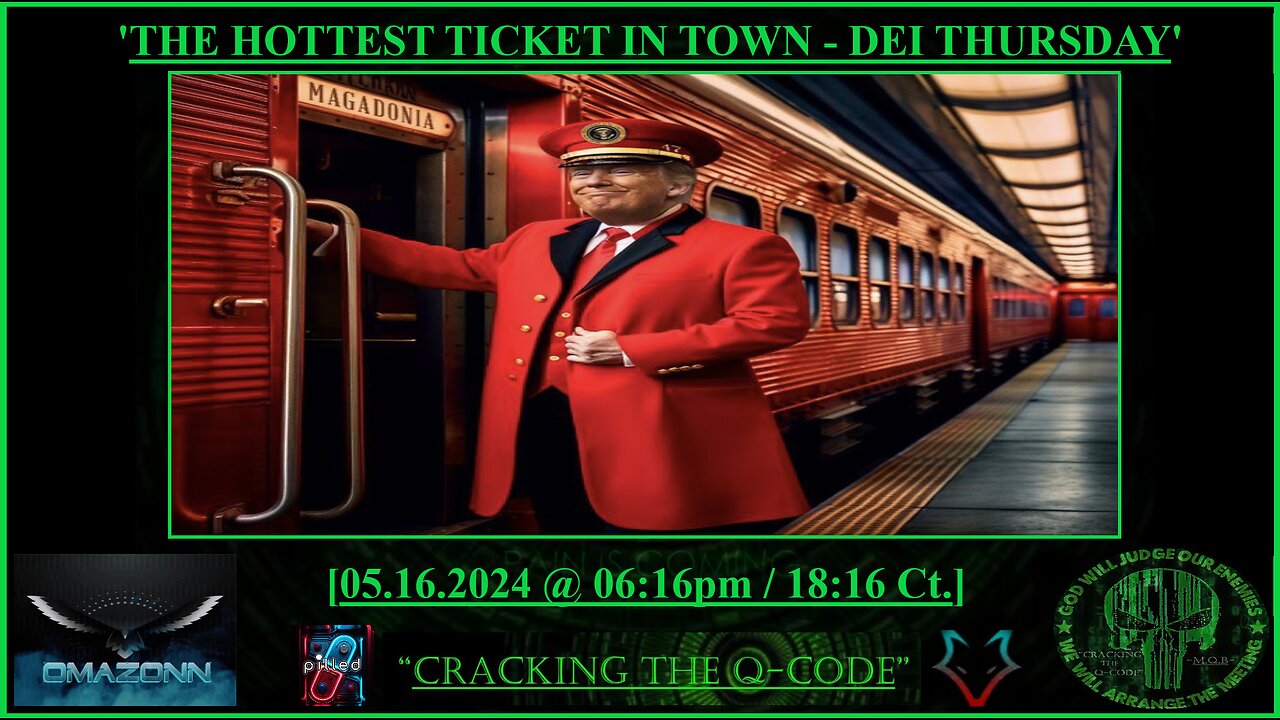 "CRACKING THE Q-CODE" - 'THE HOTTEST TICKET IN TOWN - DEI THURSDAY'