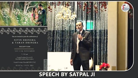 Speech by Satpal Ji