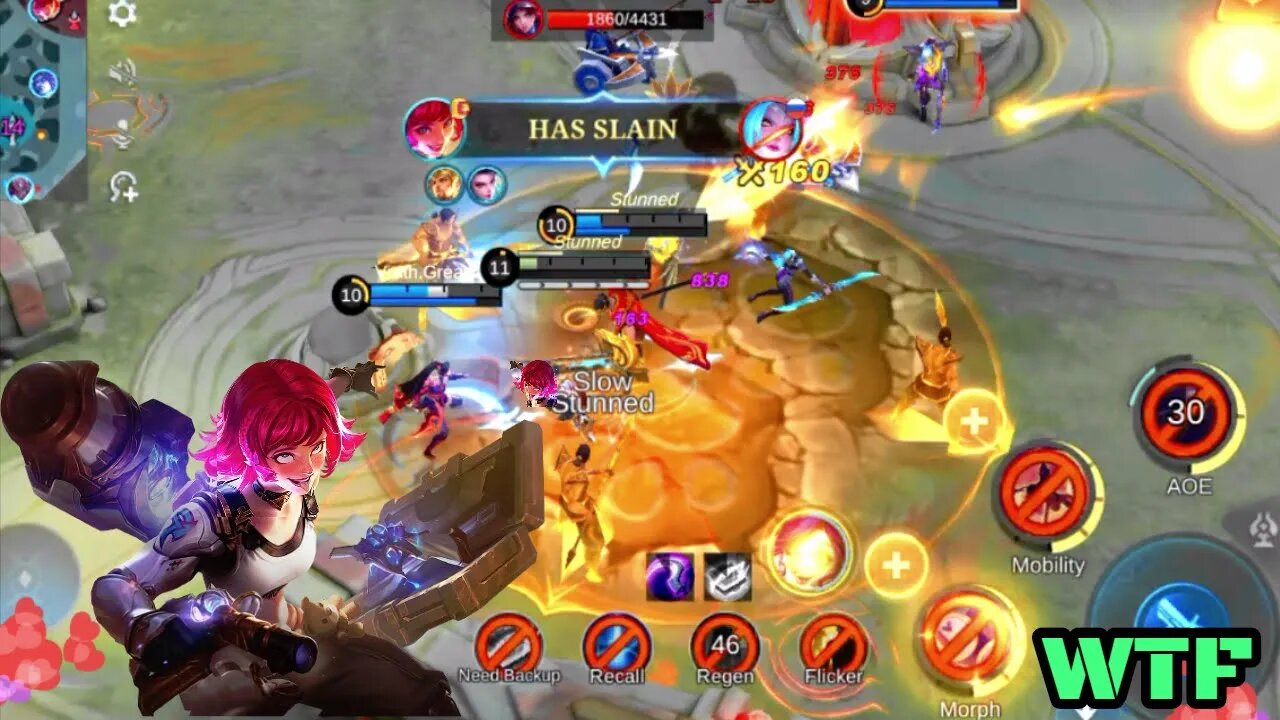 BEATRIX TRACK MOMENT MOBILE LEGENDS BANG BANG | WTF OF MLBB BEATRIX EDIT #MOBILELEGENDS