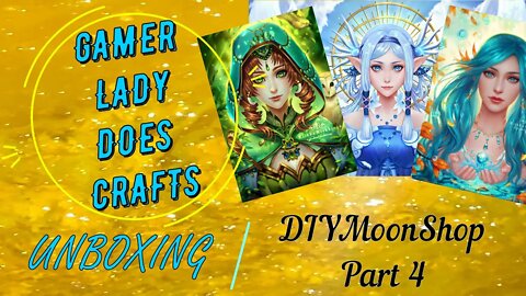 Unboxing all my DIYmoonshop Kits - Part 4 - Artist Riikka Riekkinen