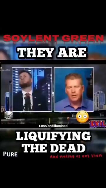 Matrix, Liquifying the dead to use as fertilizer?