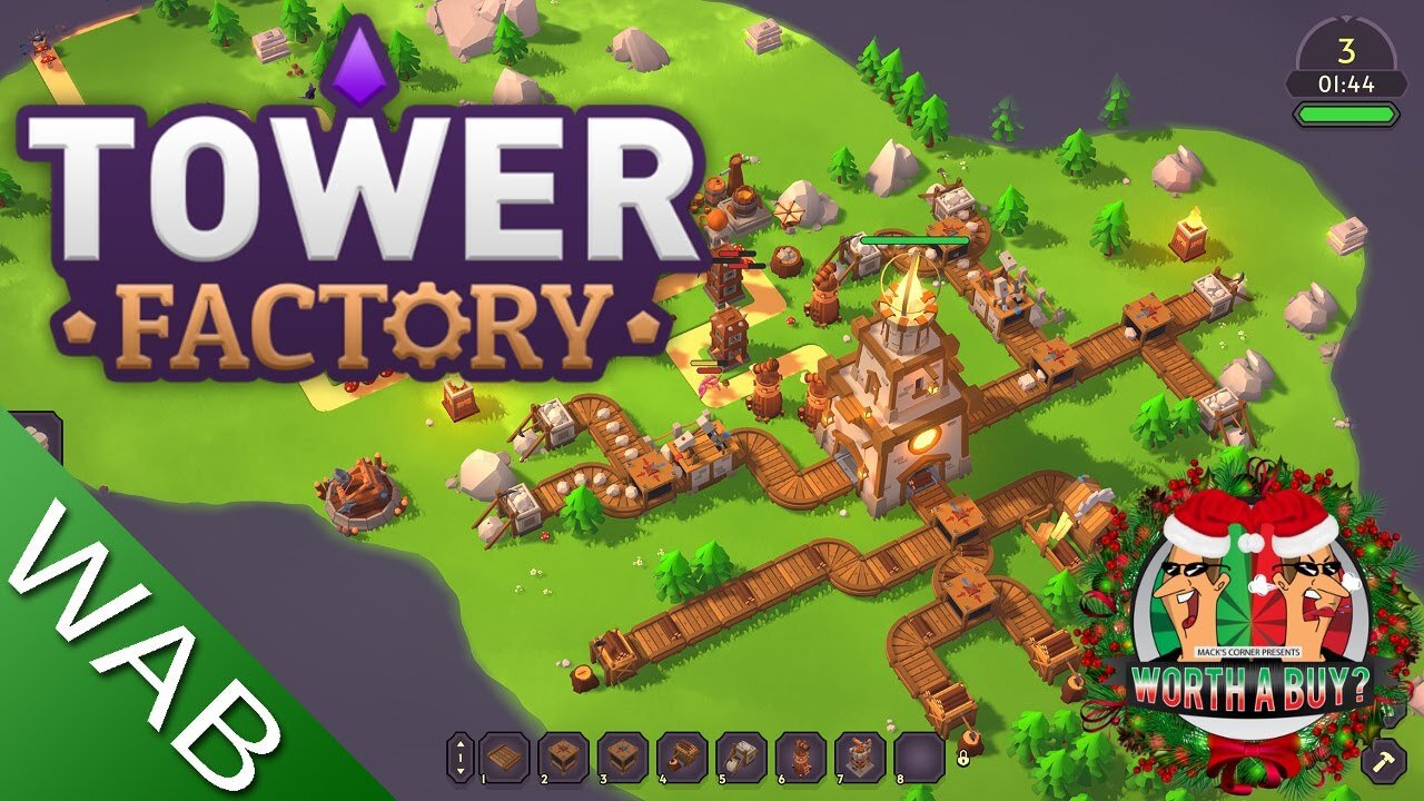 Tower Factory Review - Factorio meets Tower Defense.