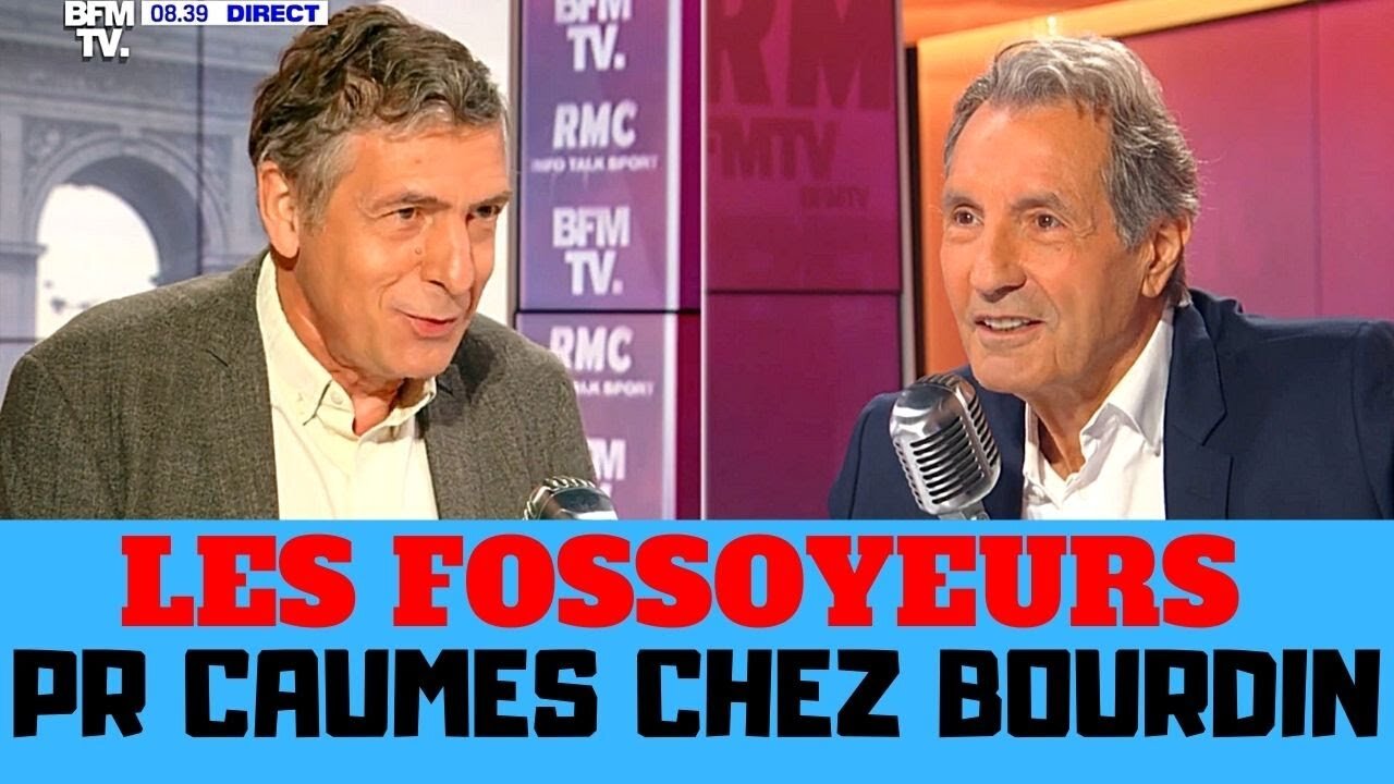 Pr Eric Caumes chez Bourdin sur BFMtv, les fossoyeurs ricanent