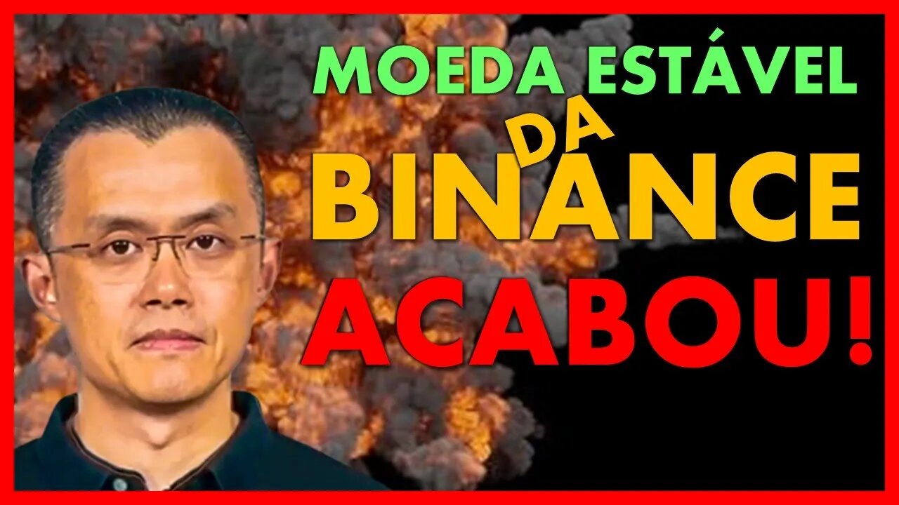 A MOEDA ESTÁVEL BUSD DA BINANCE VAI SER DERRUBADA POR UM PROCESSO DA SEC